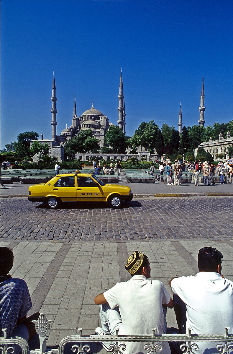 Blue Mosque, Istanbul, Turkey
 (cod:Turkey 15)